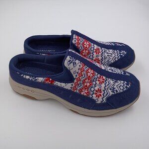 Easy Spirit Women's TRAVELTIME564 Clog, Blue, Women's Size 10